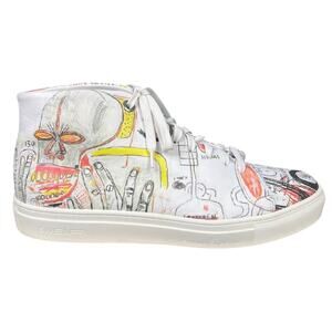 Rare SWEAR x Rome Pays Off Basquiat High Top Sneakers Size 44 US 11